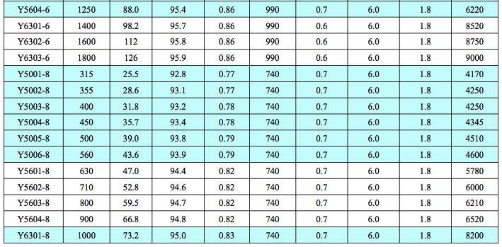 Y10kV中型高壓電機(jī)4